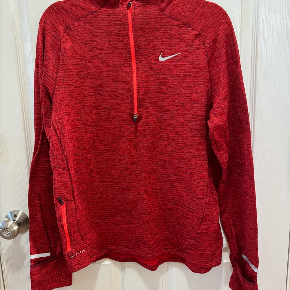 Nike Red Quarter Zip